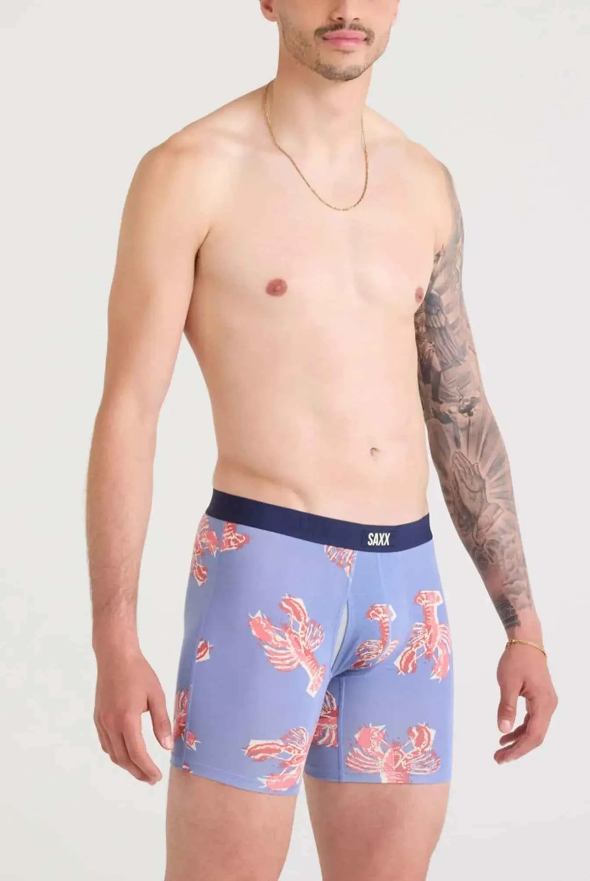 SAXX Men's Vibe Xtra Soft Comfort Boxer Brief 6 Inch Inseam BallPark Pouch