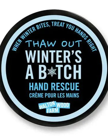 Walton Wood Farm Hand Rescue Moisturizer - winter-themed hand cream for dry hands