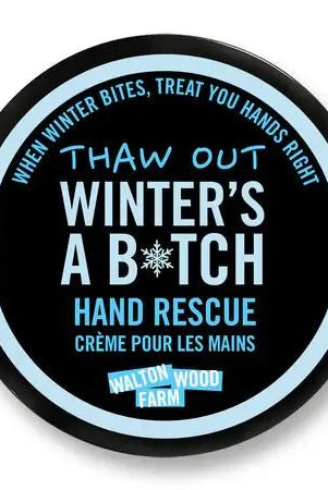 Walton Wood Farm Hand Rescue Moisturizer - winter-themed hand cream for dry hands