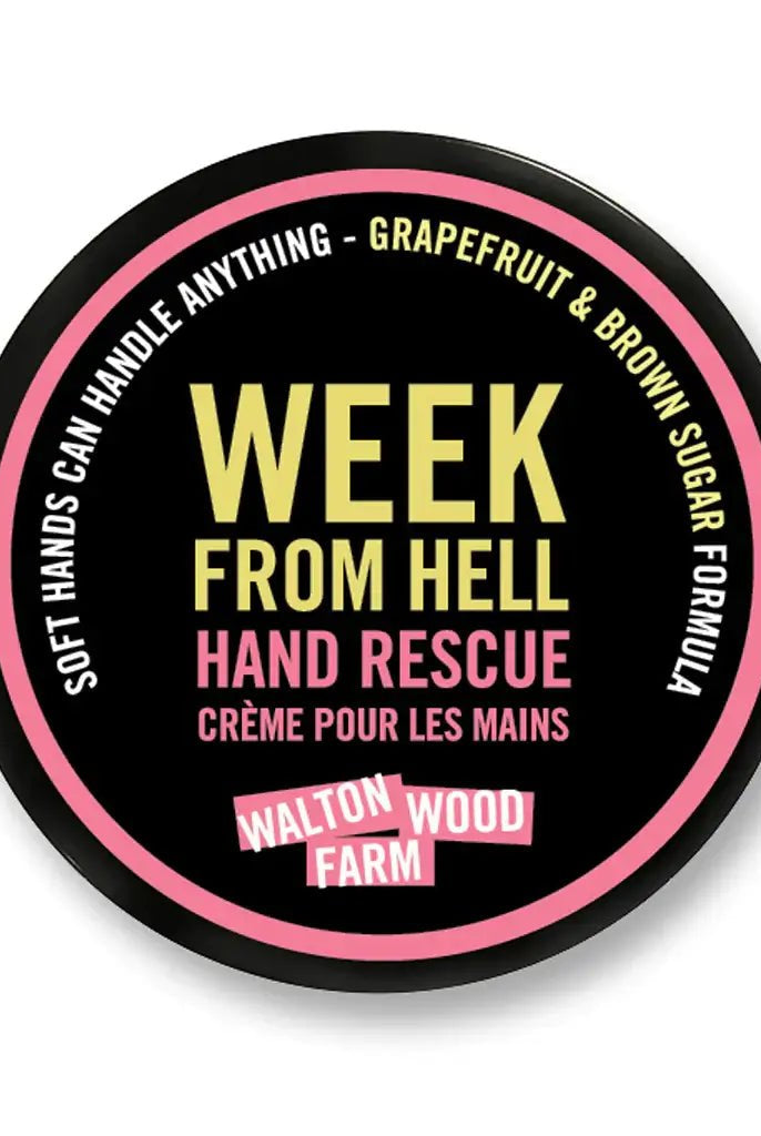 Week from Hell Walton Wood Farm Hand Rescue Moisturizer