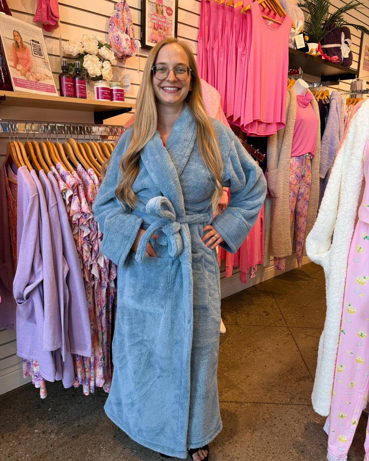 WARM BUDDY - Cozy Ultra Plush Spa Robe -Warm Buddy Co.- Cloud Nine Pajamas