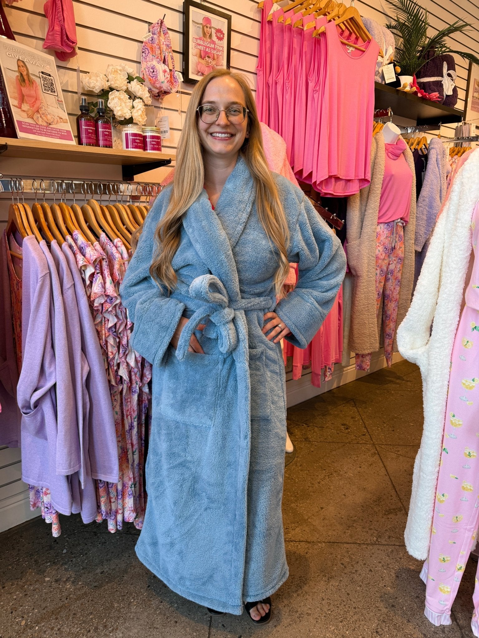 WARM BUDDY - Cozy Ultra Plush Spa Robe -Warm Buddy Co.- Cloud Nine Pajamas