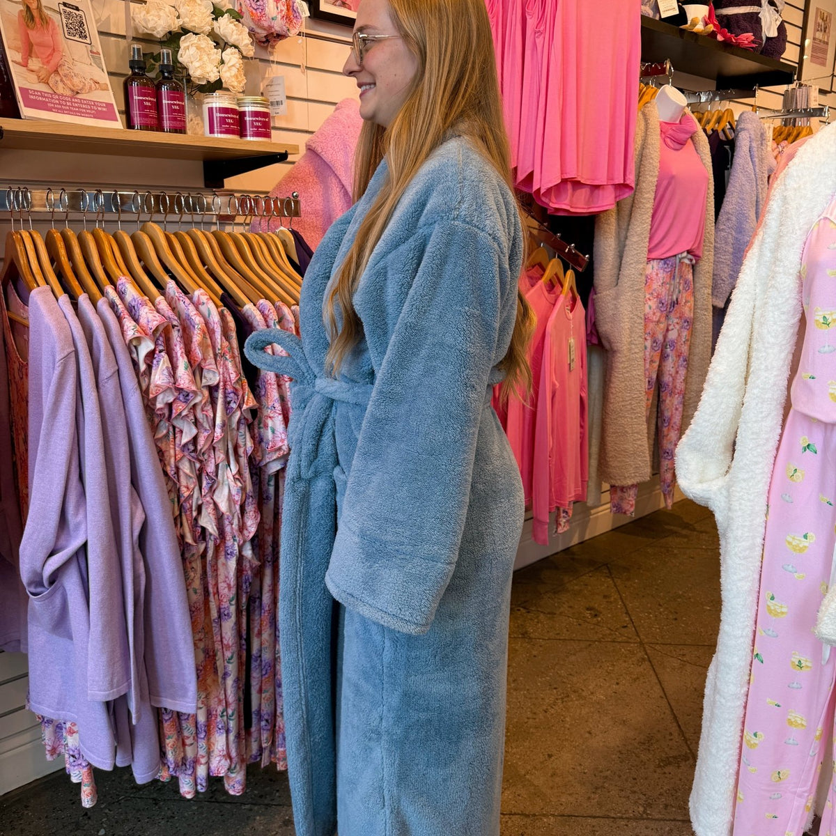 WARM BUDDY - Cozy Ultra Plush Spa Robe -Warm Buddy Co.- Cloud Nine Pajamas
