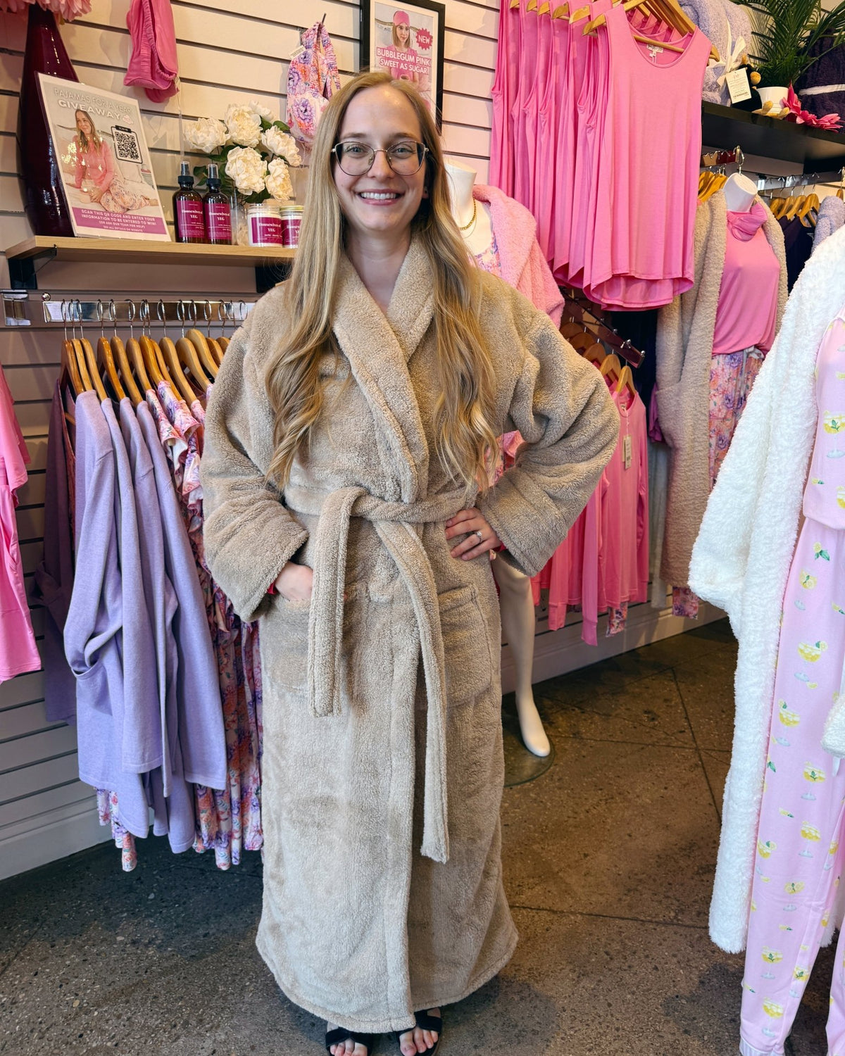 WARM BUDDY - Cozy Ultra Plush Spa Robe -Warm Buddy Co.- Cloud Nine Pajamas