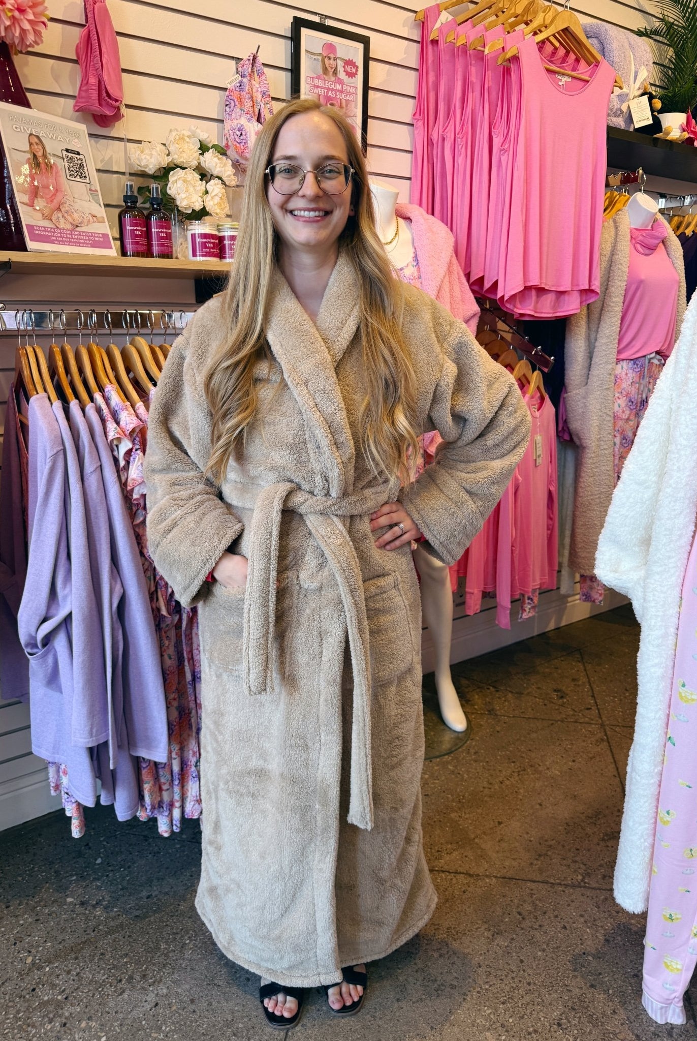 WARM BUDDY - Cozy Ultra Plush Spa Robe -Warm Buddy Co.- Cloud Nine Pajamas