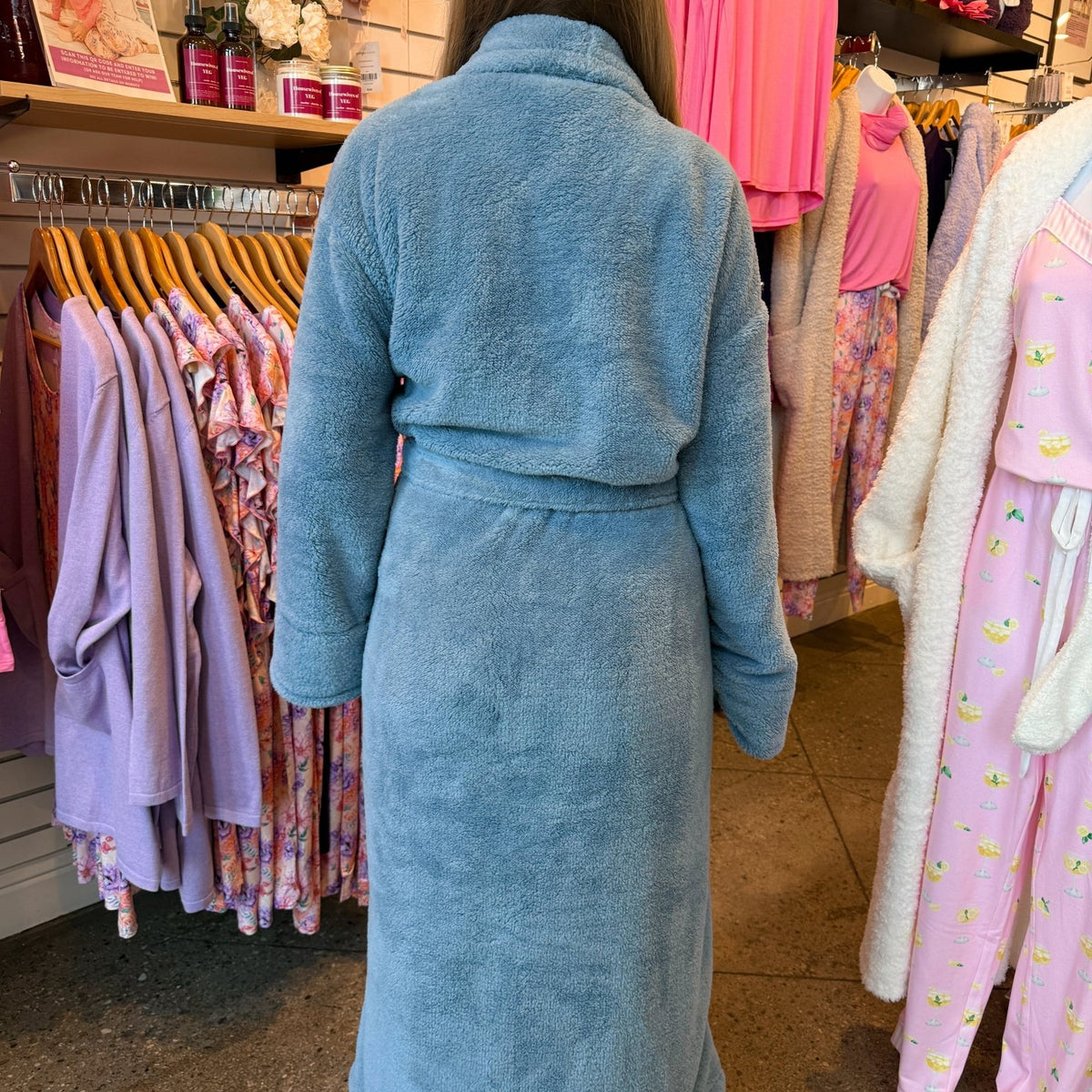 WARM BUDDY - Cozy Ultra Plush Spa Robe -Warm Buddy Co.- Cloud Nine Pajamas
