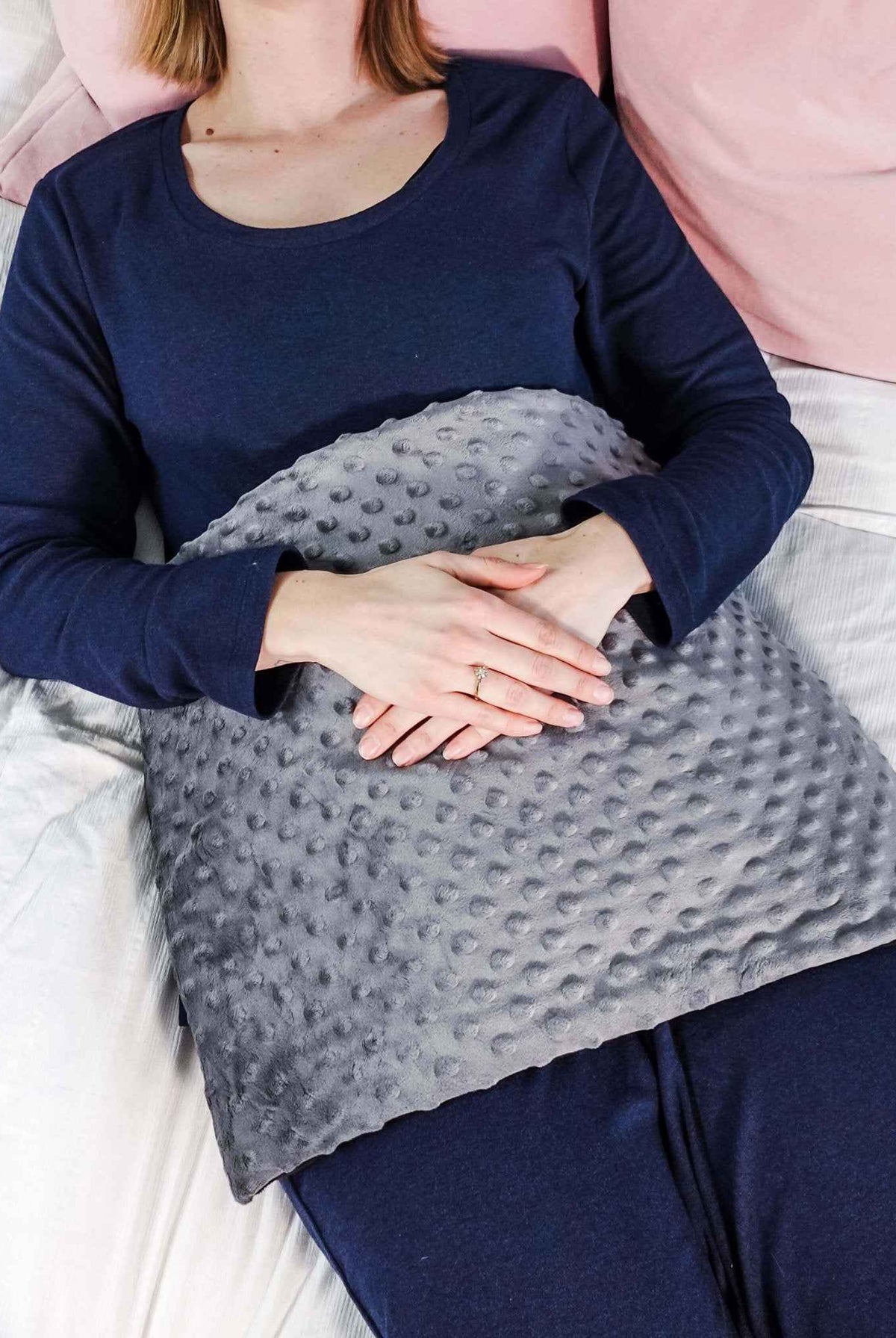 Warm Buddy Weighted Warming Blanket with Aromatherapy 19" x 15"