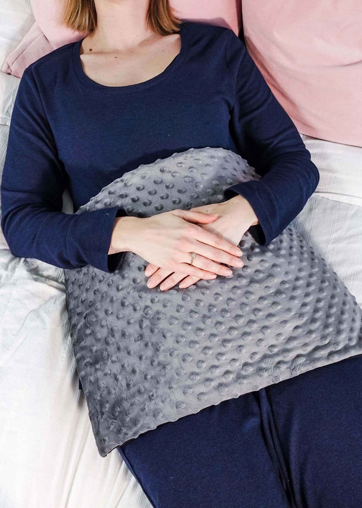 Warm Buddy Weighted Warming Blanket with Aromatherapy 19" x 15"