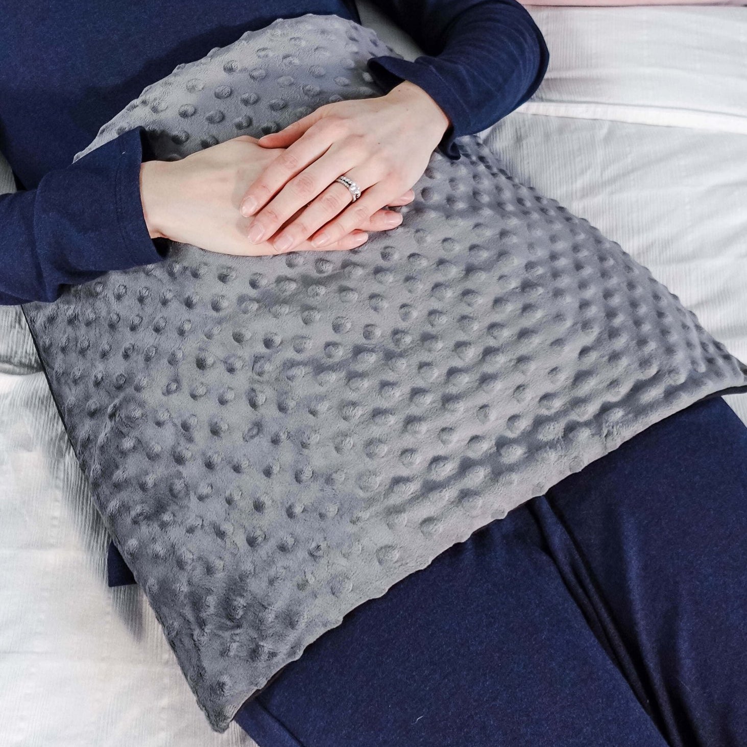 Warm Buddy Weighted Warming Blanket with Aromatherapy 19" x 15" - Warm Buddy Co. - Cloud Nine Pajamas