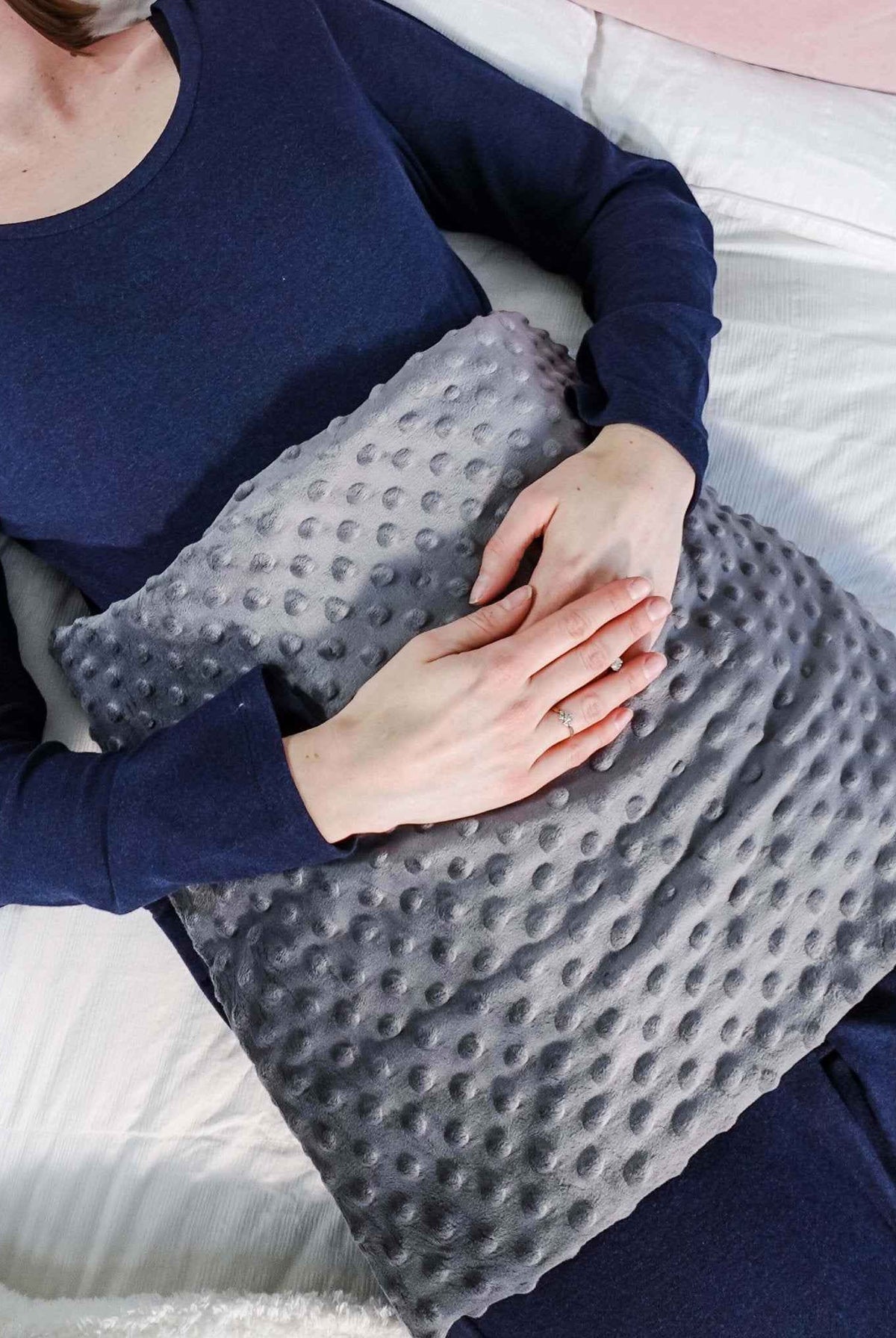 Warm Buddy Weighted Warming Blanket with Aromatherapy 19" x 15"