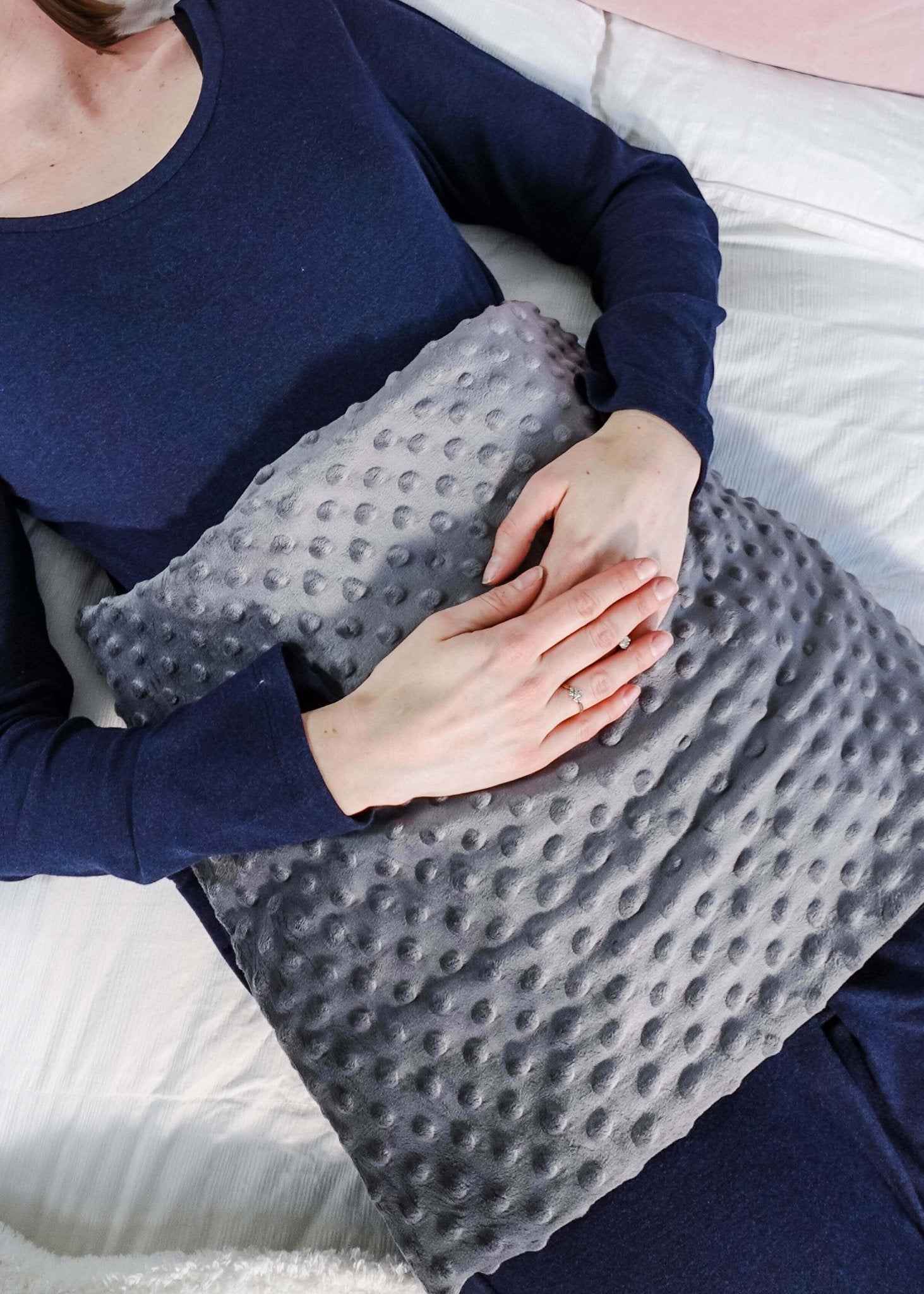 Warm Buddy Weighted Warming Blanket with Aromatherapy 19" x 15"