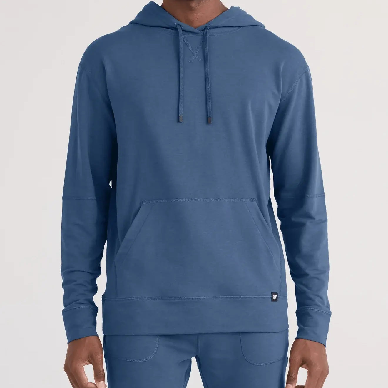 3Six Five Lounge Hoodie Men's indigo blue hoodie 365 by Saxx