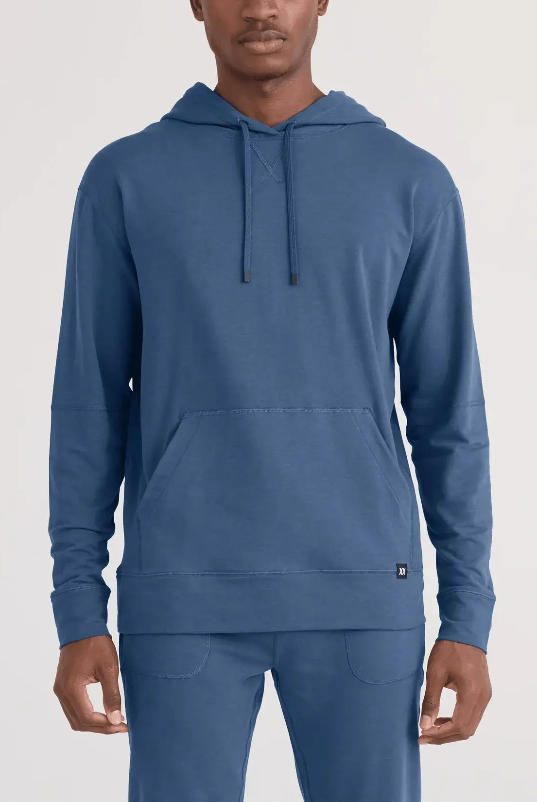 3Six Five Lounge Hoodie Men's indigo blue hoodie 365 by Saxx