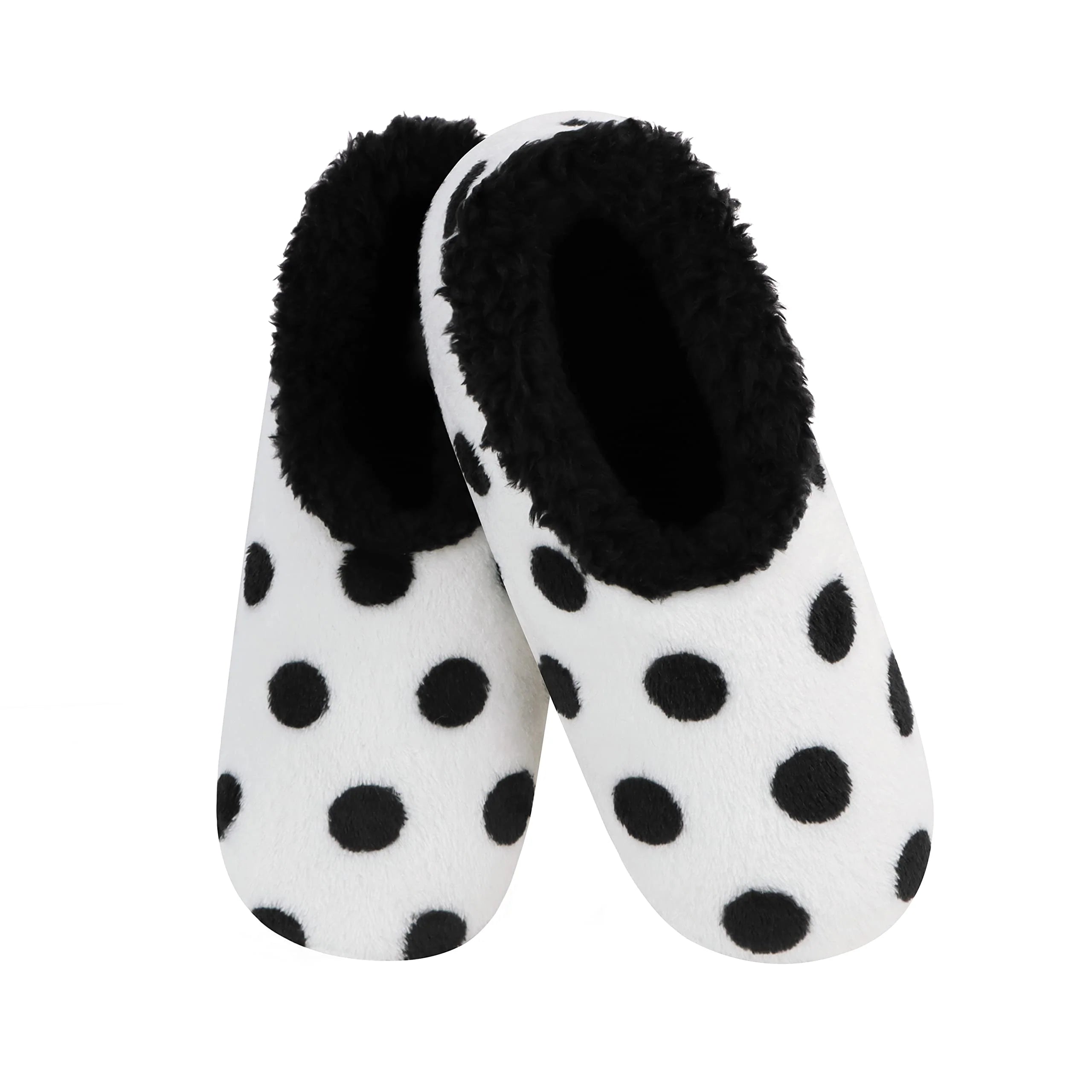 Snoozies Plush Cozy Slipper Socks with Memory Foam & Thick Sherpa Lining