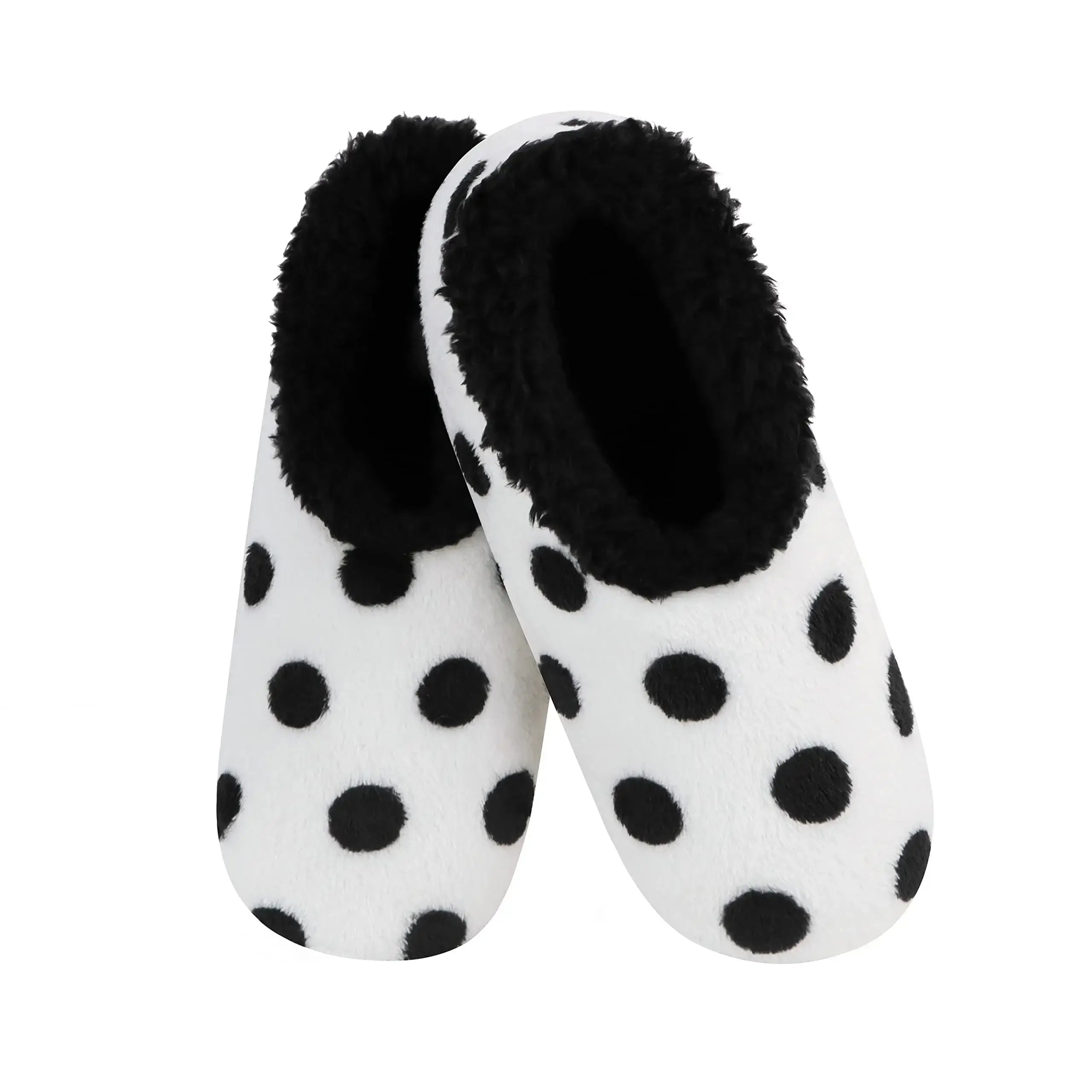 Snoozies Plush Cozy Slipper Socks with Memory Foam & Thick Sherpa Lining
