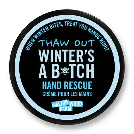 Walton Wood Farm Hand Rescue Moisturizer - winter-themed hand cream for dry hands