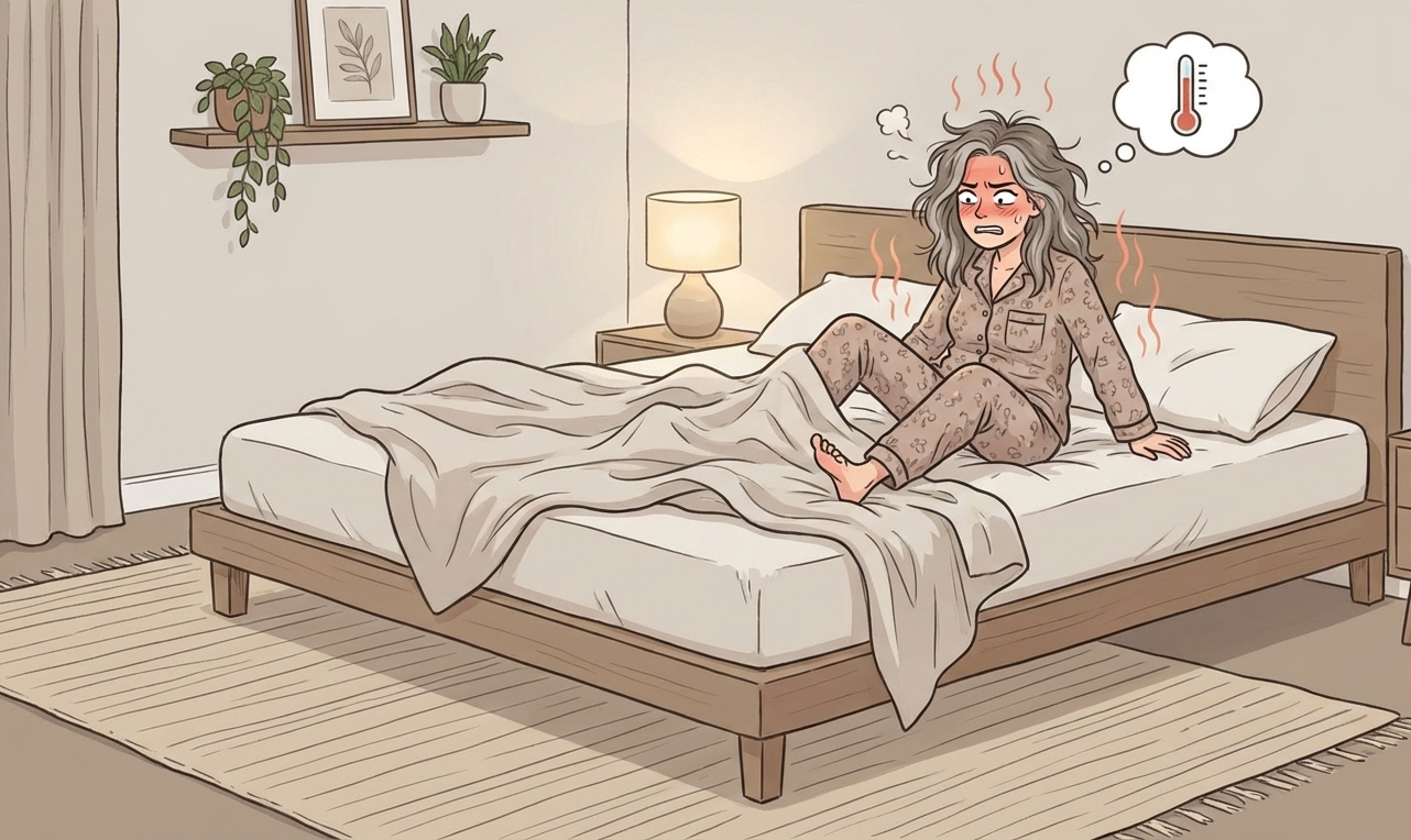 The 3:00 AM "Internal Furnace": Why Bamboo is a Menopause Essential