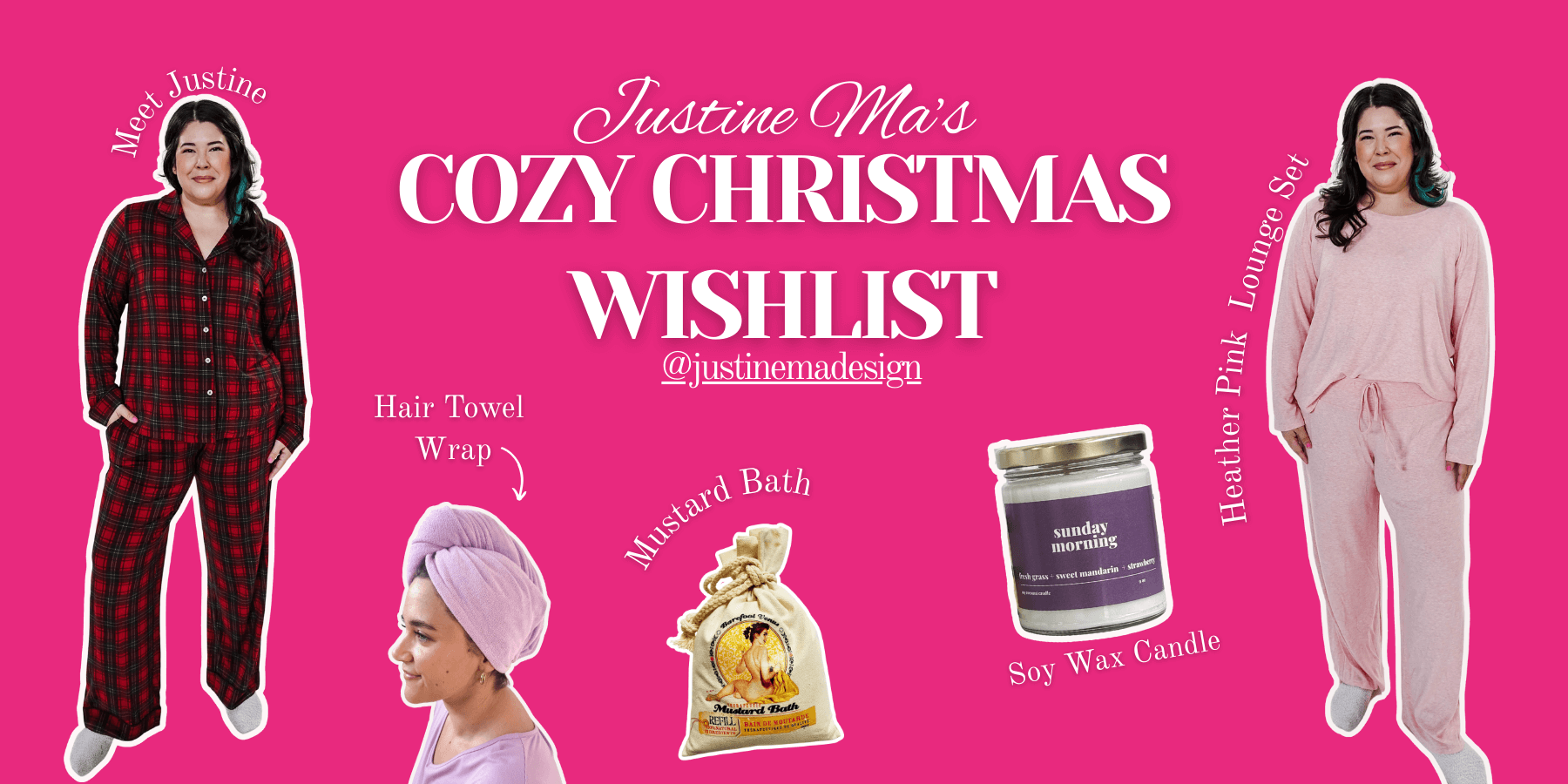 Justine Ma's Cozy Christmas Wishlist - Cloud Nine Pajamas