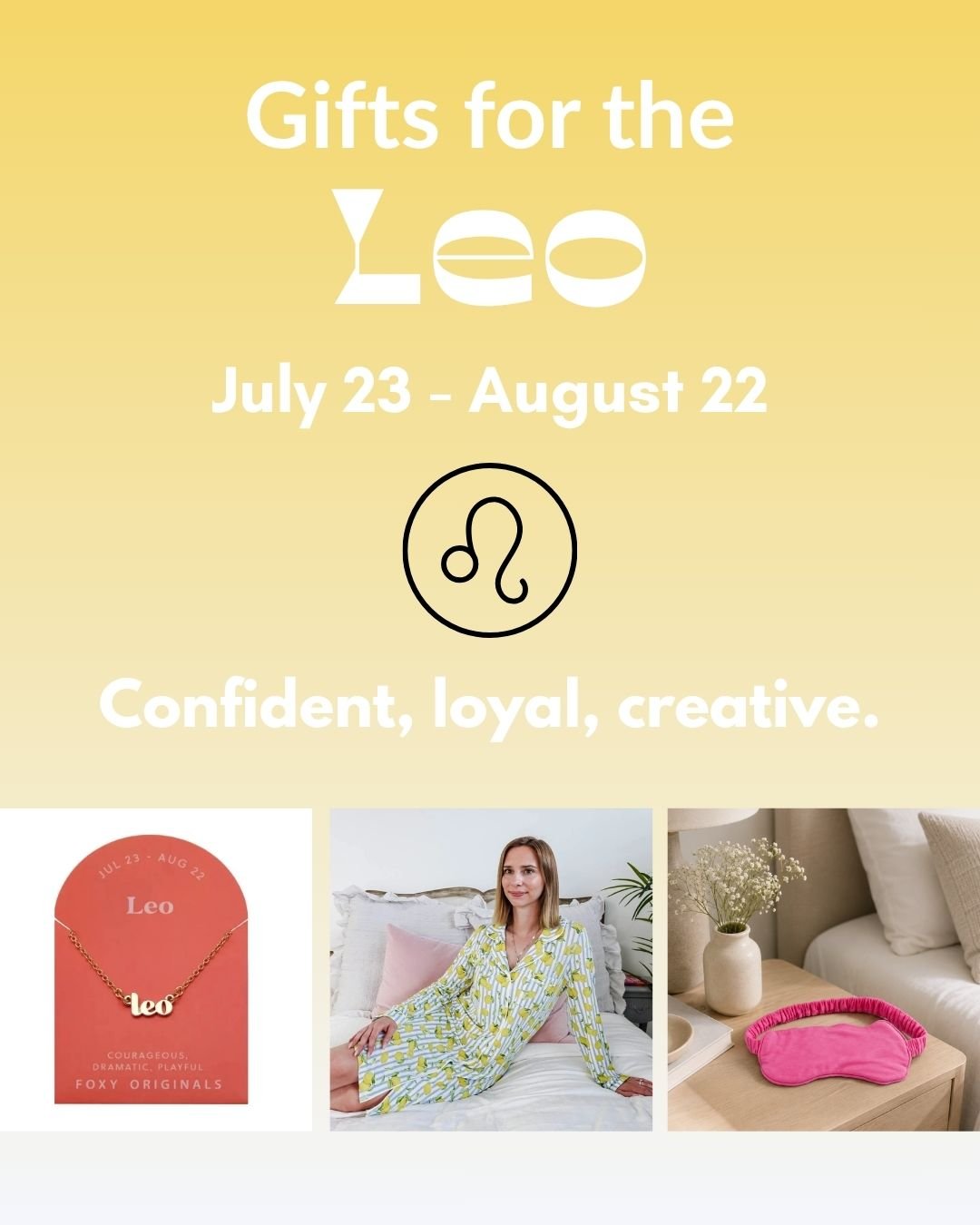 The Ultimate Leo Gift Guide: 5 Cozy Birthday Gifts They'll Love - Cloud Nine Pajamas