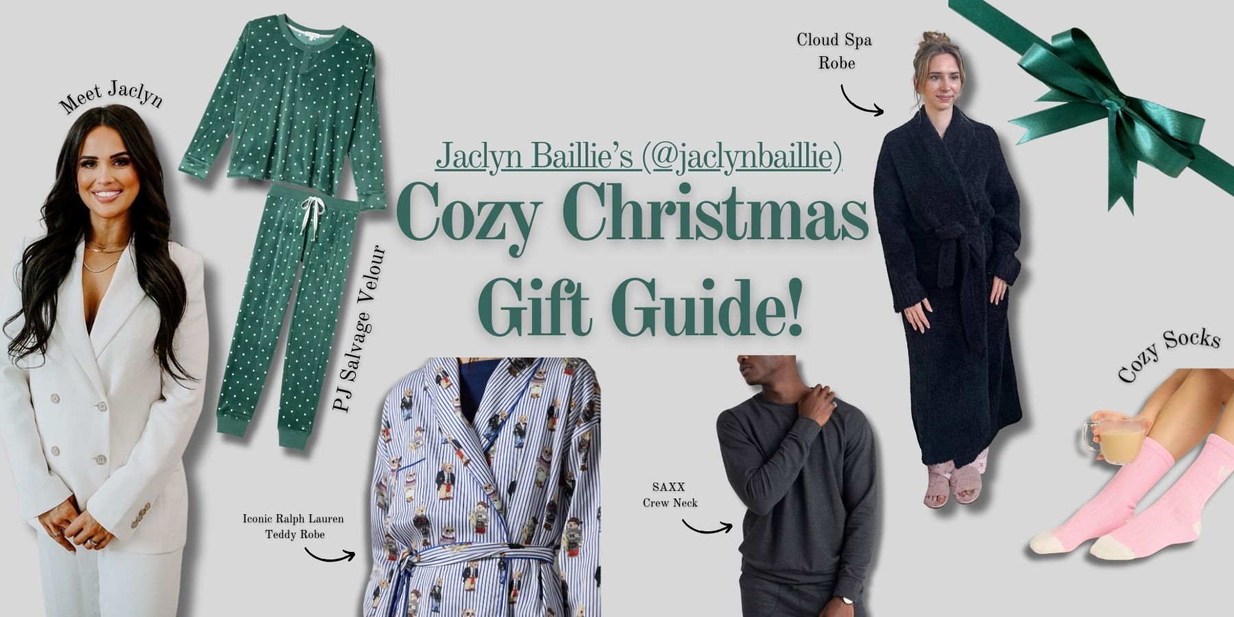 Jaclyn Baillie's Cozy Christmas Gift Guide - Cloud Nine Pajamas