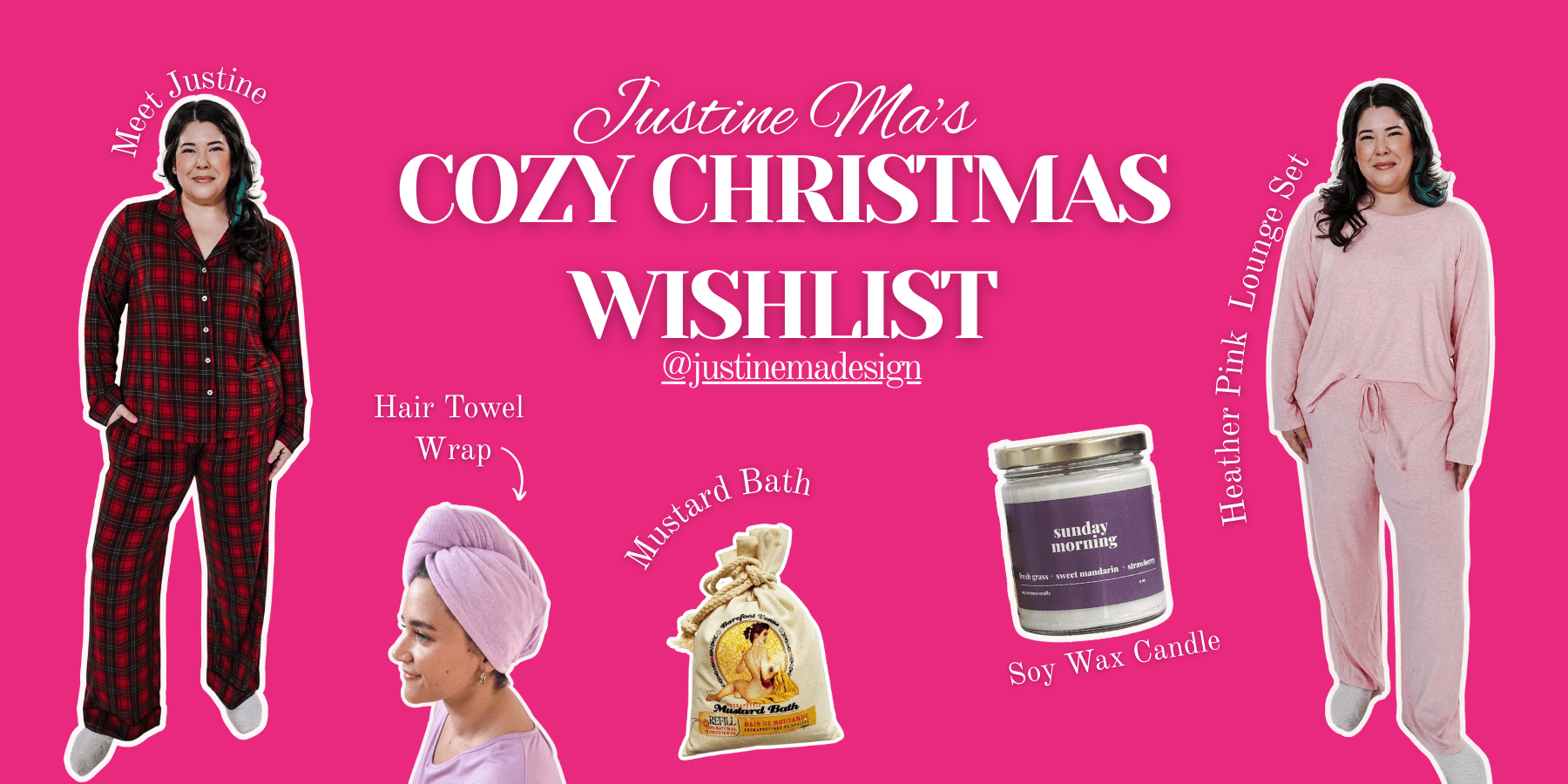 Justine Ma's Cozy Christmas Wishlist - Cloud Nine Pajamas
