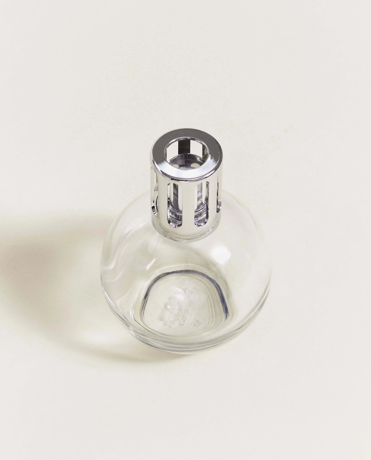 Maison Berger Round Glass Lamp starter kit top view of crown— Cloud Nine Pajamas Edmonton