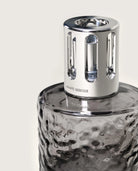 Maison Berger Mirage Black Fragrance Lamp top view matte black silhouette — Cloud Nine Pajamas