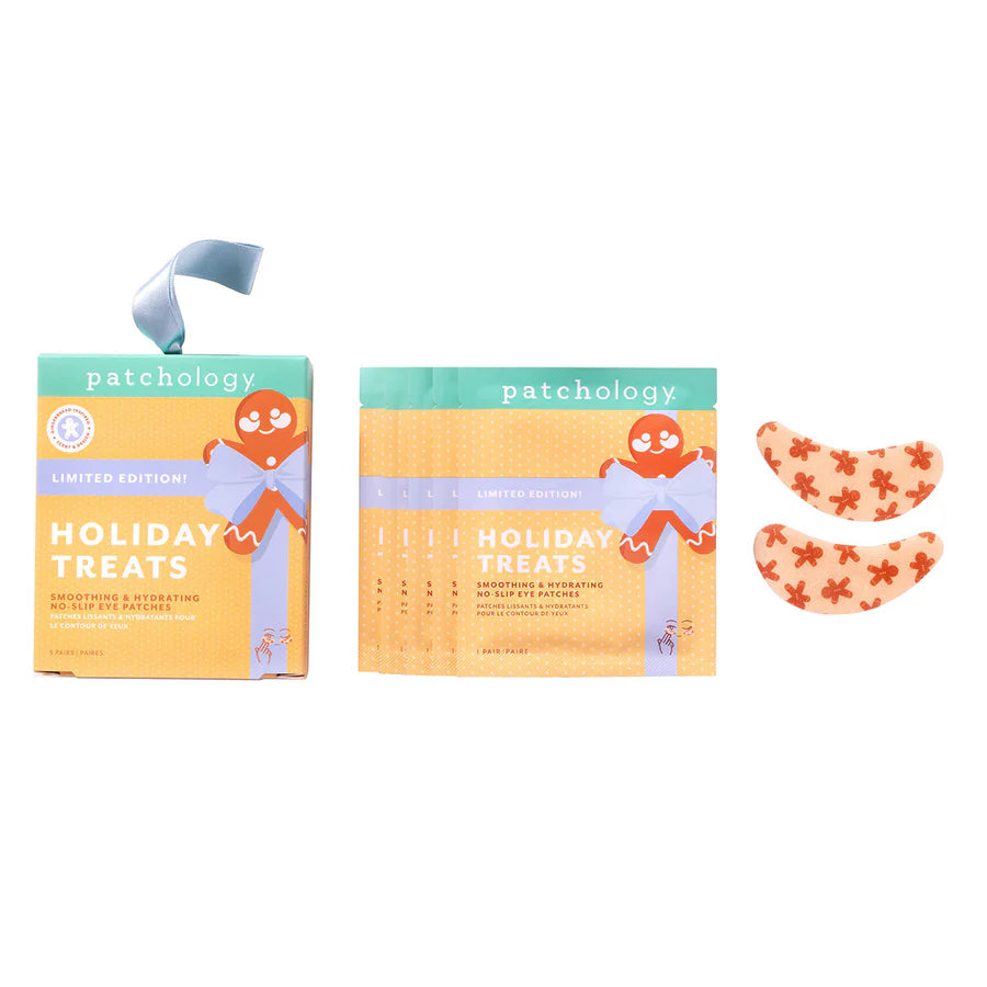 Holiday Treats Smoothing & Hydrating No-Slip Eye Patches | Patchology (5 Pack)
