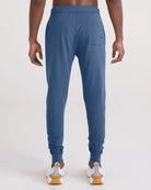 men's 3six five jogger sweatpant in washed indigo by Saxx