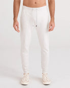 men's 3six five jogger sweatpant in steel heather by Saxx