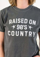 90s Country Crew Fit Cropped Graphic Tee