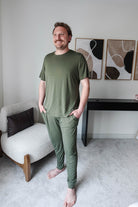 Jogger Pant - Unisex Bamboo | Olive Forest