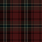 A close-up of a classic tartan plaid pattern in deep burgundy red, black, and thin white stripes - Cloud Nine Pajamas