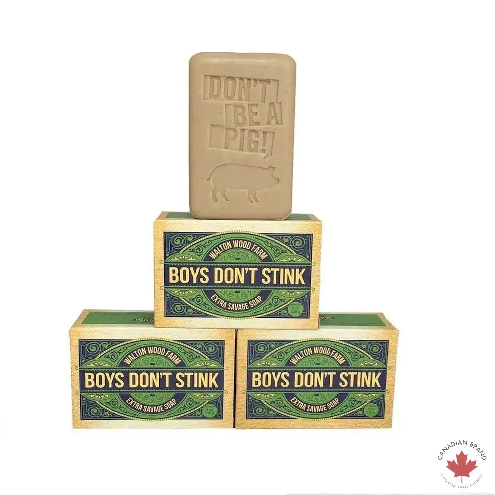 Boys Dont Stink Giant Bar-Walton Wood Farm-Cloud Nine Pajamas