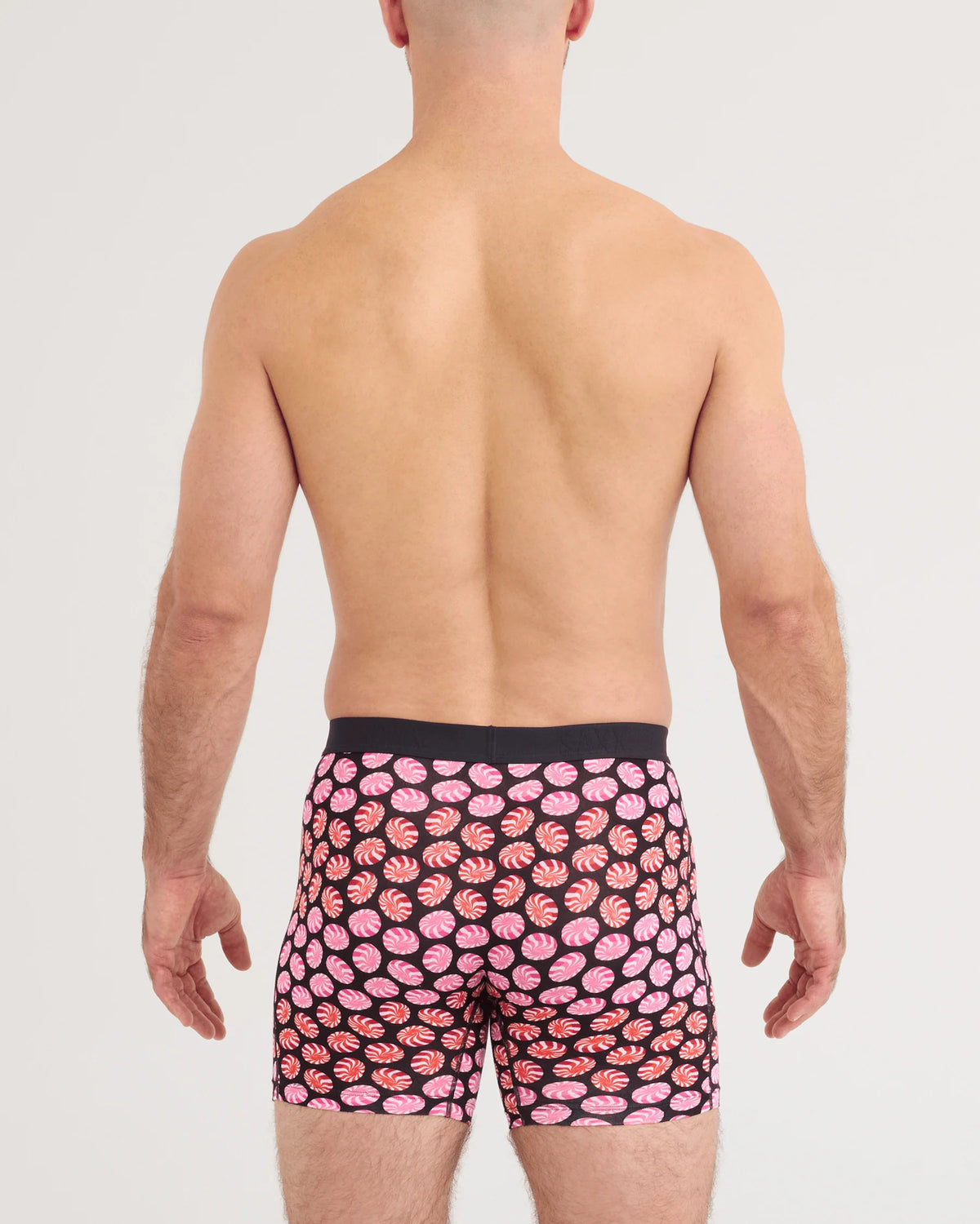 SAXX Vibe Xtra Soft Boxer Brief Confection Perfection back view — Cloud Nine Pajamas Edmonton