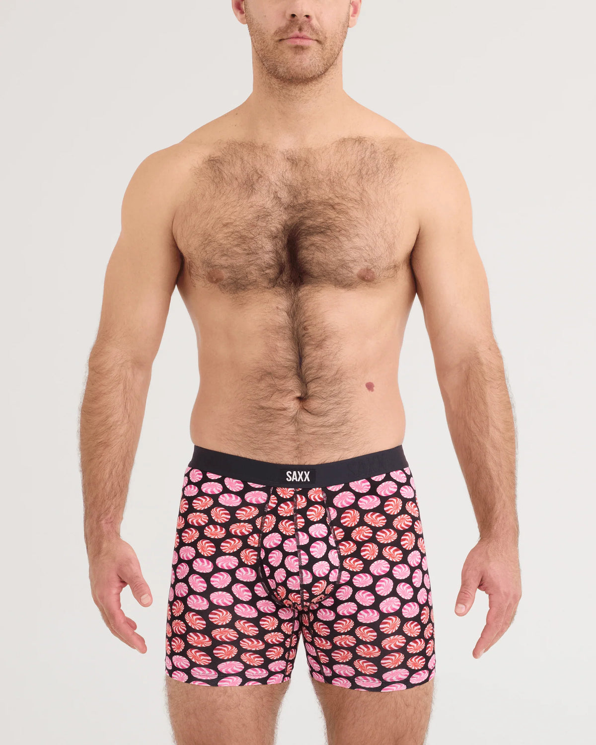 SAXX Vibe Xtra Soft Boxer Brief Confection Perfection front product shot — Cloud Nine Pajamas Edmonton