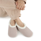 Snoozies Plush COZY Slipper Socks cozy corduroy smokey grey