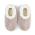 Snoozies Plush COZY Slipper Socks cozy corduroy smokey grey