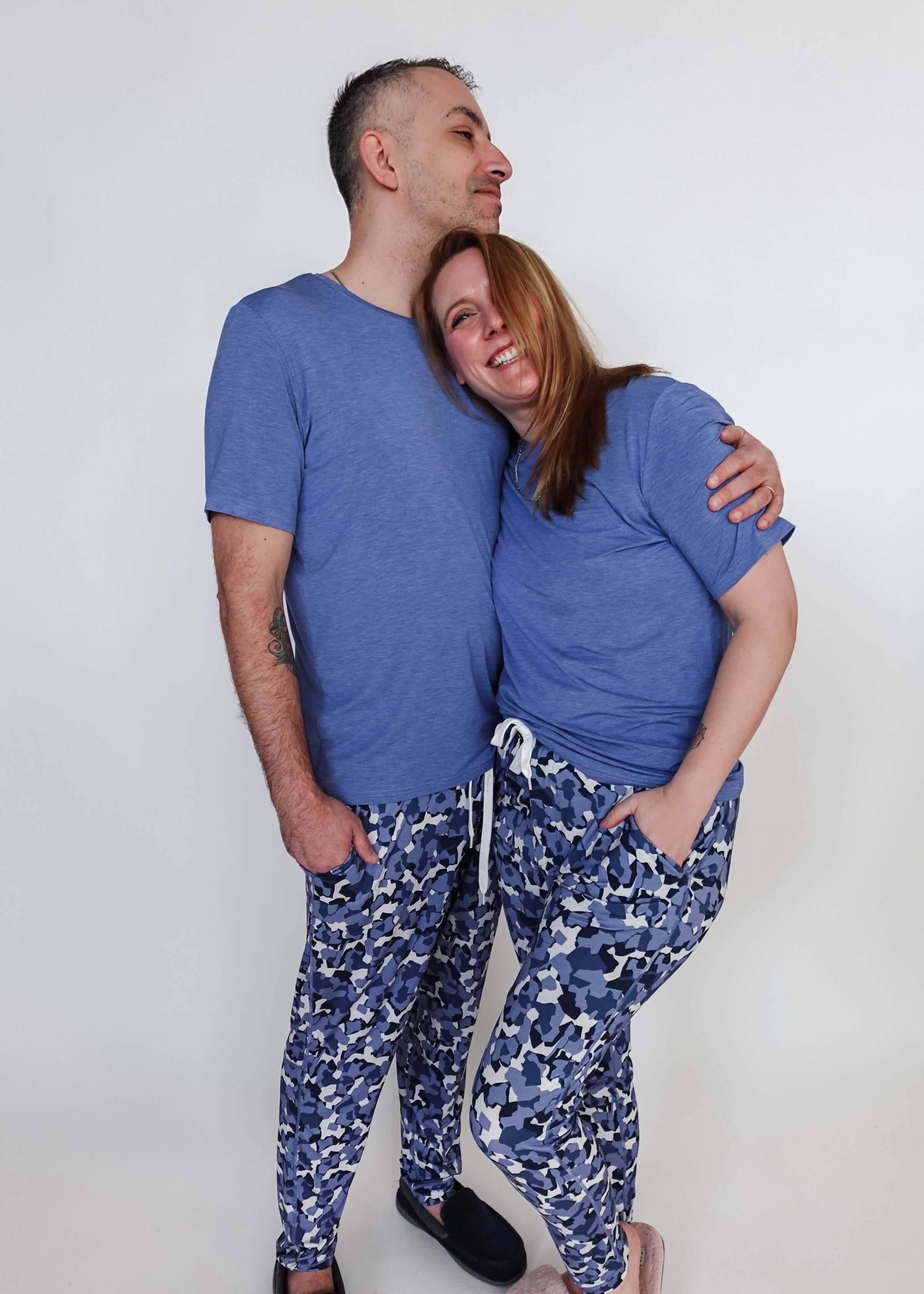 Short Sleeve Tee - Unisex Bamboo | Heather Blue