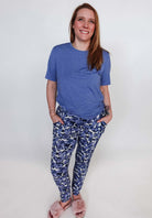 Jogger Pant - Unisex Bamboo | Geo Camo Print