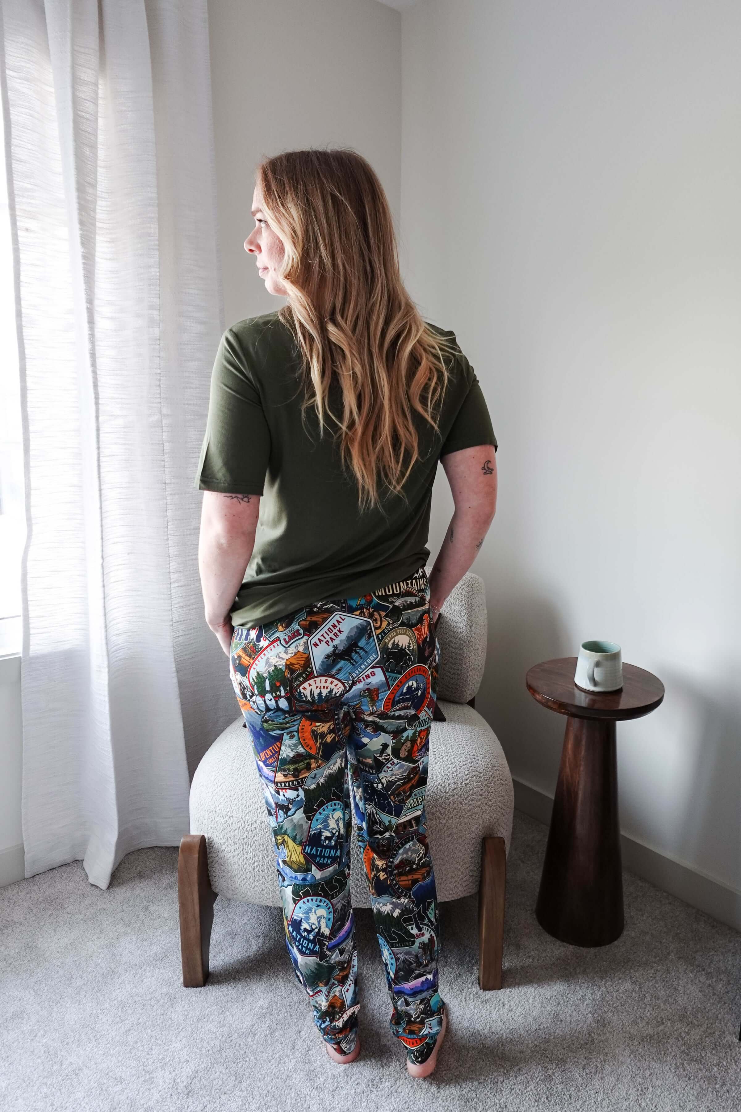 Mountains Are Calling Unisex Bamboo Jogger