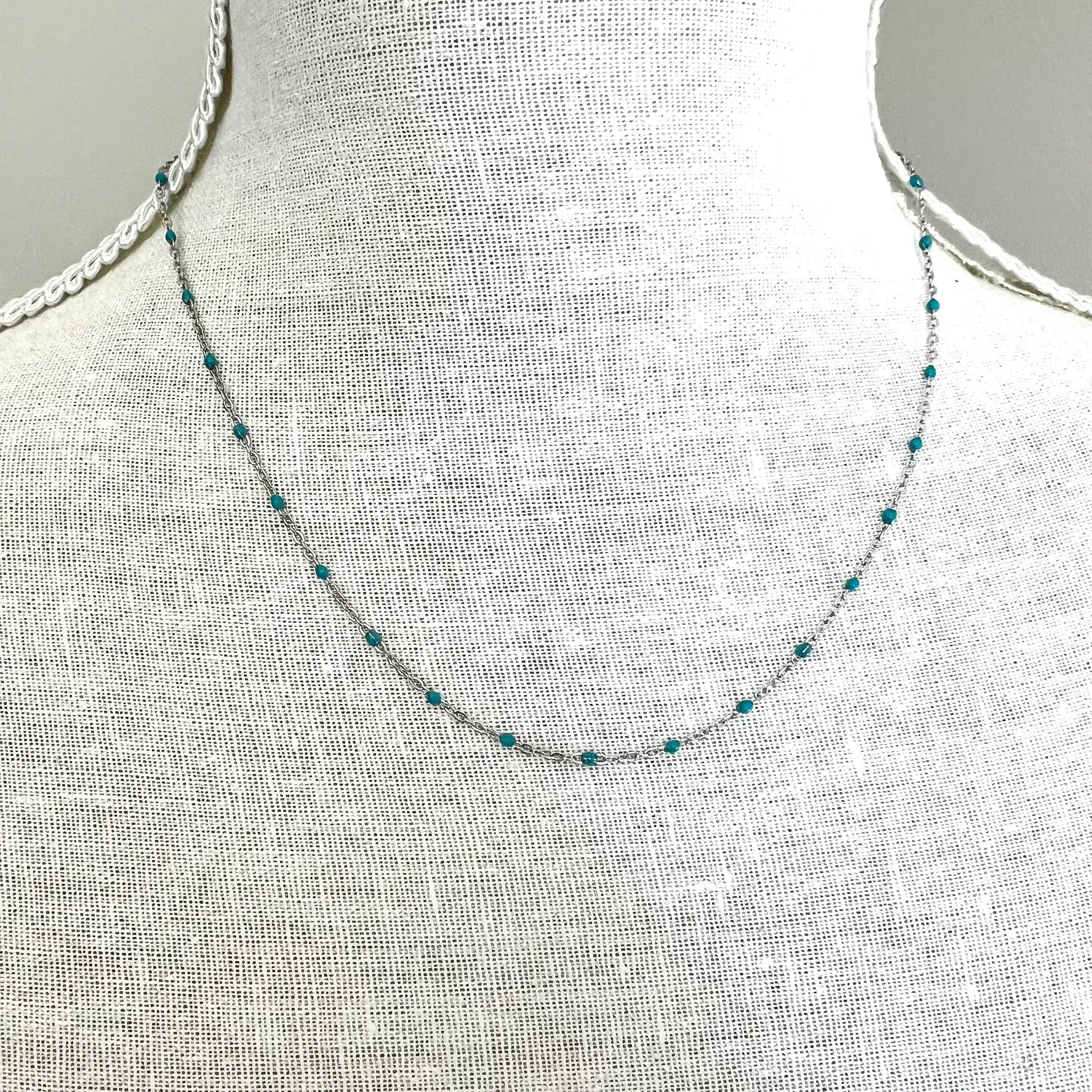 Enamel Necklace-Royce & Oak-Cloud Nine Pajamas