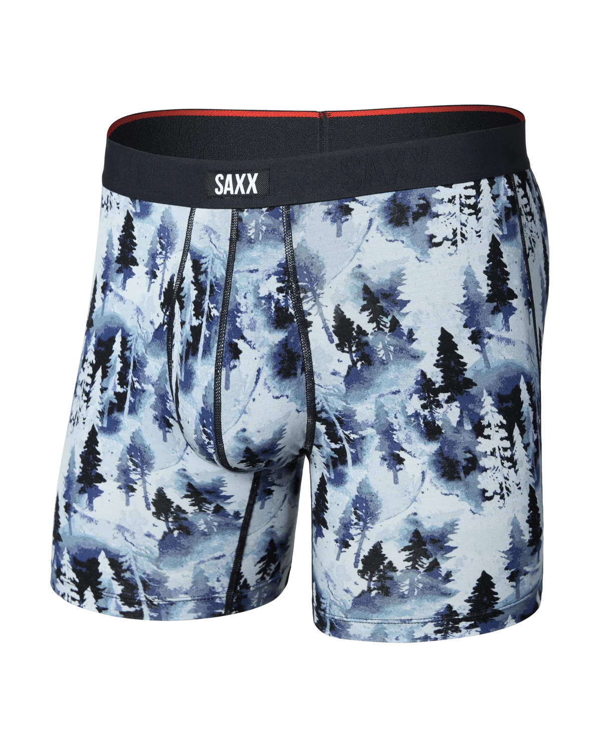 SAXX Vibe Xtra Soft Boxer Brief Forest Land front view product shot — Cloud Nine Pajamas Edmonton