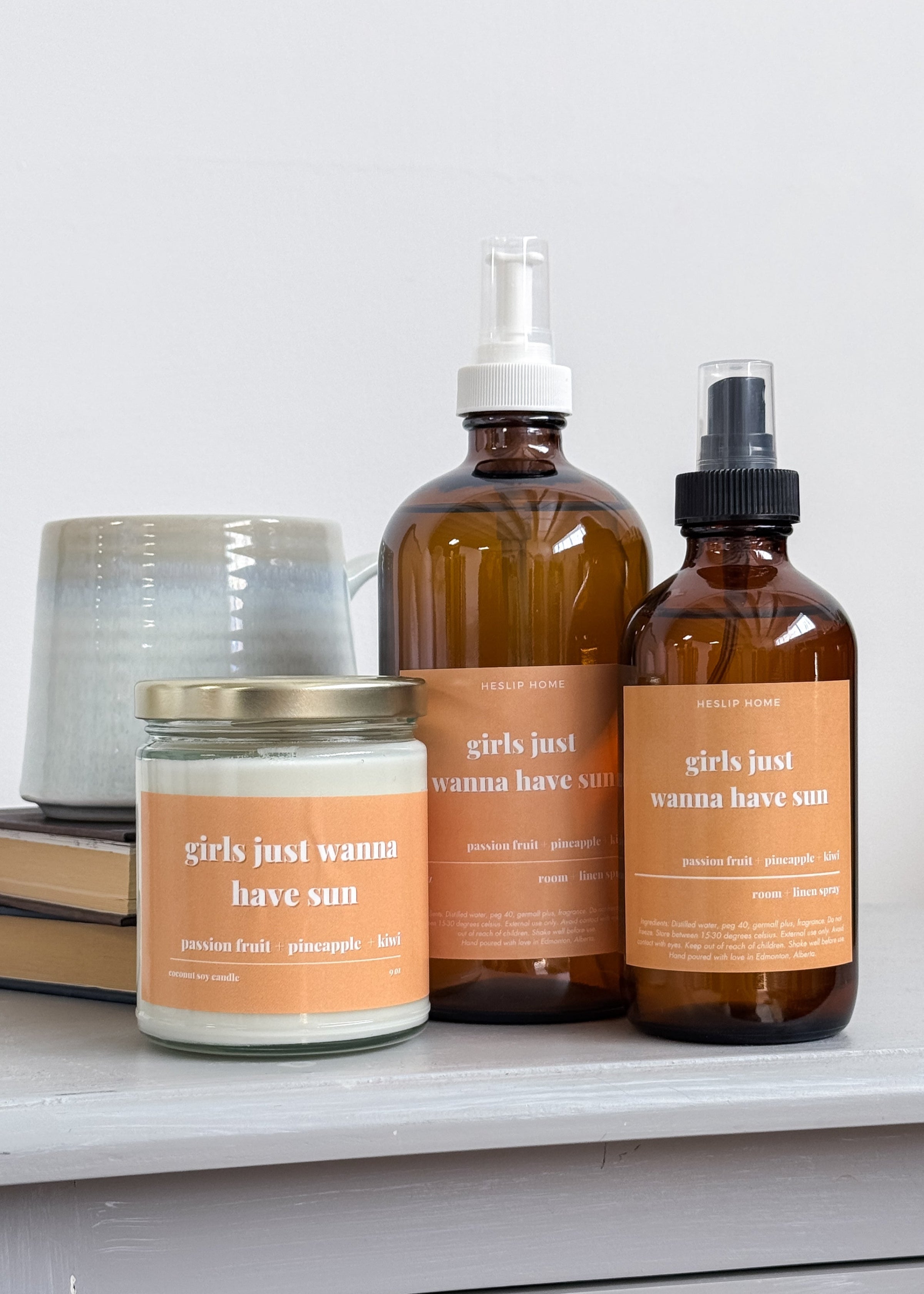 Girls Just Wanna Have Sun 16oz Room & Linen Spray | Passionfruit Pineapple + Kiwi