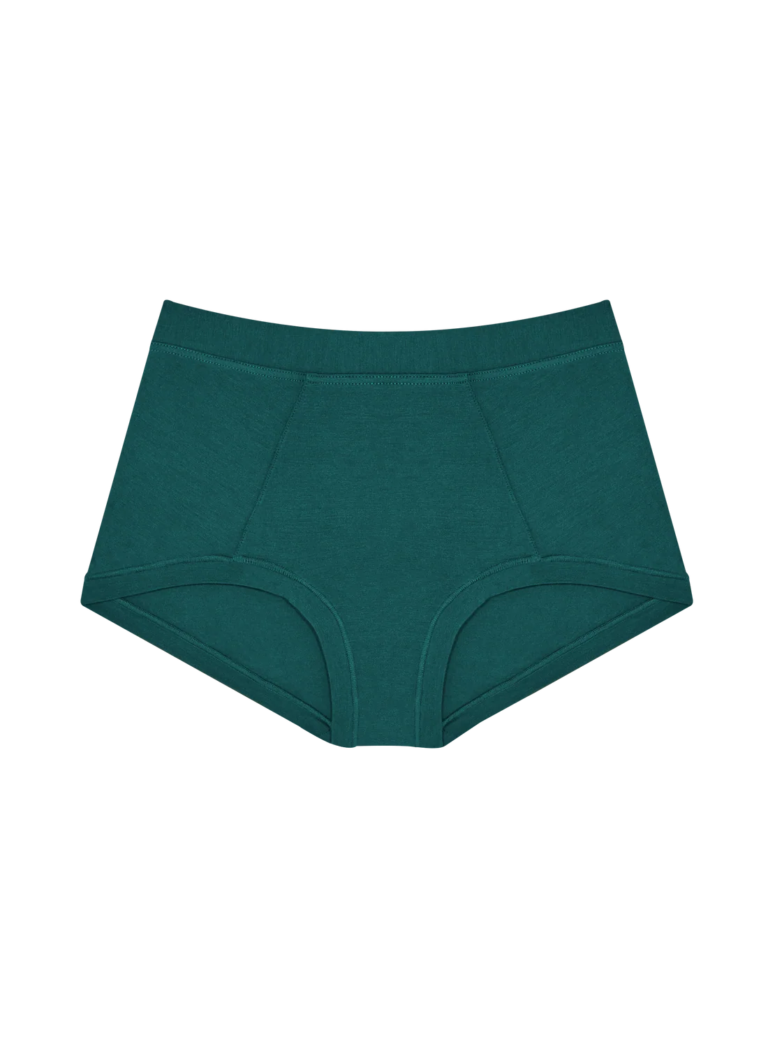 HUHA Mineral Brief Green TENCEL Modal front view — Cloud Nine Pajamas Edmonton
