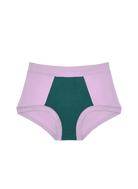 HUHA Mineral Brief Lilac TENCEL Modal inside front view — Cloud Nine Pajamas Edmonton