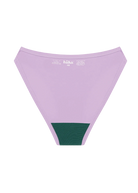 INSIDE OUT BACK VIEW Showing gusset HUHA Mineral High Rise Bikini Lilac product flat lay — Cloud Nine Pajamas Edmonton
