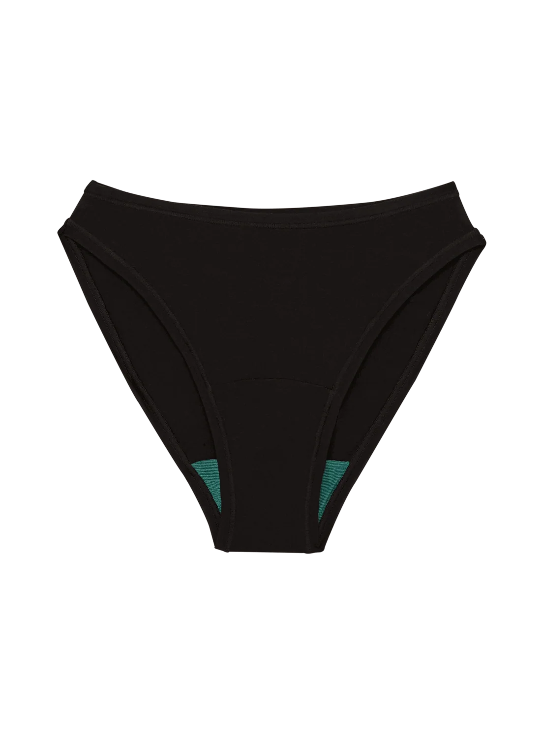 HUHA Mineral High Rise Bikini Black flat lay product shot Front View — Cloud Nine Pajamas Edmonton
