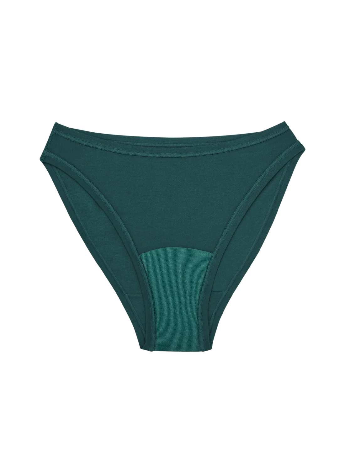 HUHA Mineral High Rise Bikini Green flat lay product shot front view — Cloud Nine Pajamas Edmonton