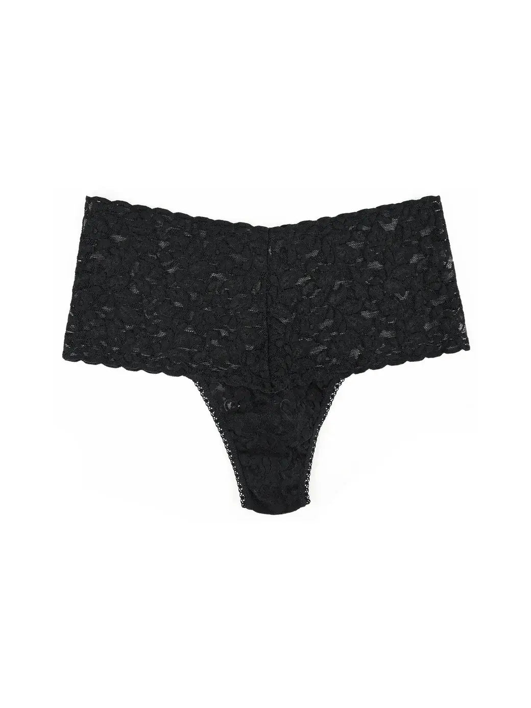Hanky Panky Retro Thong flat lay – elegant lace underwear